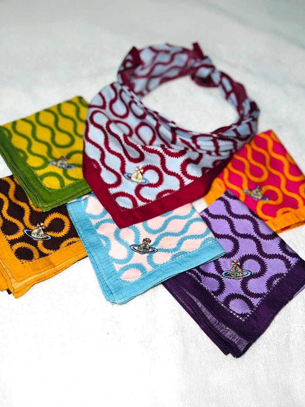 Vivienne Westwood Squiggle handkerchief